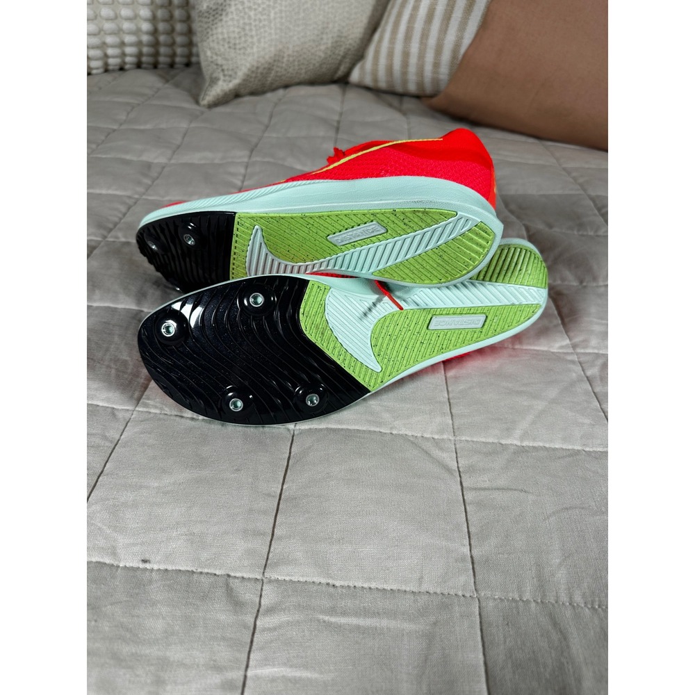 Nike Zoom Rival Distance Track Spikes Men 8.5 Red FZ9653-600 Excellent Condition - Picture 5 of 8